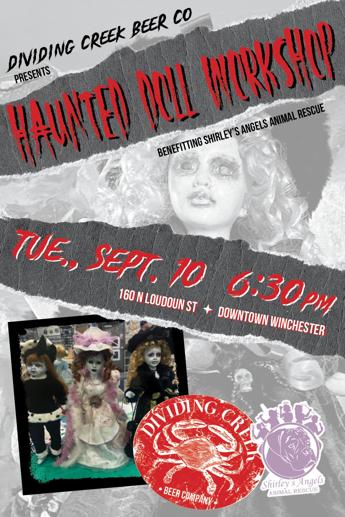 Arts & Drafts: Haunted Doll Workshop!